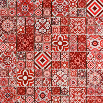 Portugal Vintage Resort Hotels Inkjet Printing Surface Mosaic Travertine Tile